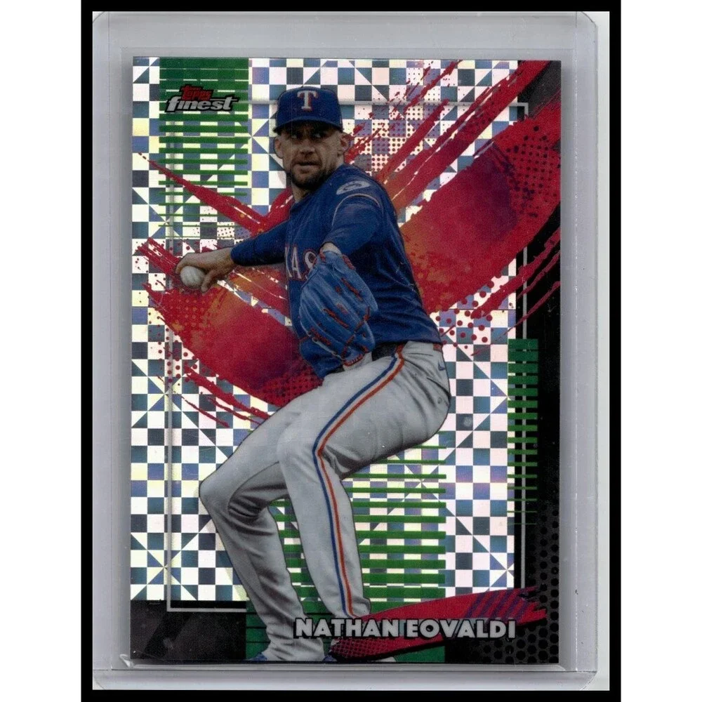 2026 Topps Finest Nathan Eovaldi #203 Rangers Rare